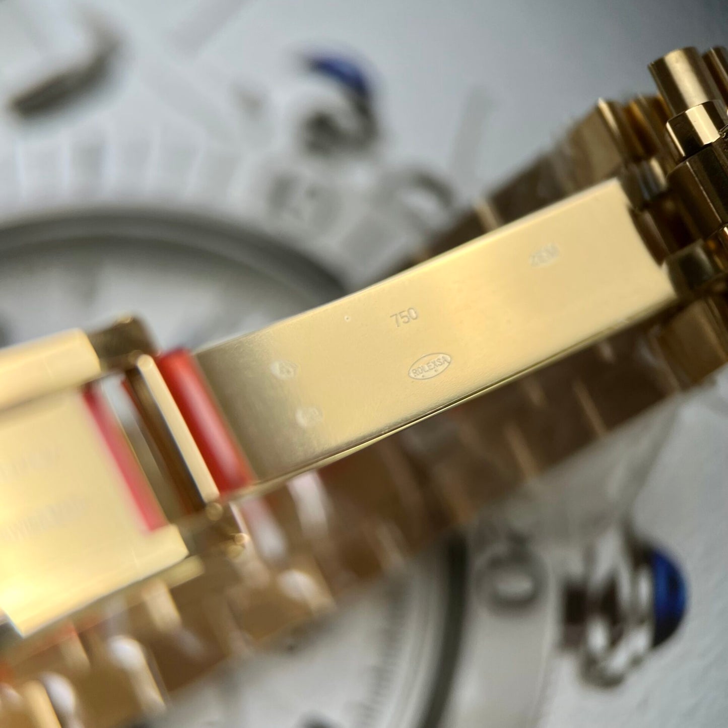 Rolex Replica 1:1 Watch Day-Date Gold Plated Fluted Bezel EW Factory 40mm