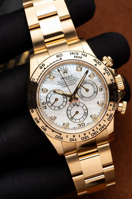 Rolex Replica 1:1 Watch Daytona 116508 White Mother-of-Pearl Dial Clean Factory 40mm