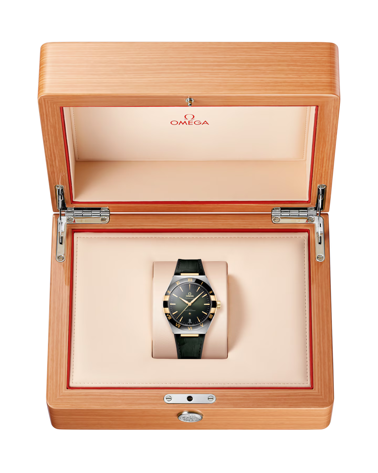 Constellation 41 mm, steel ? yellow gold on leather strap(1:1 replica)