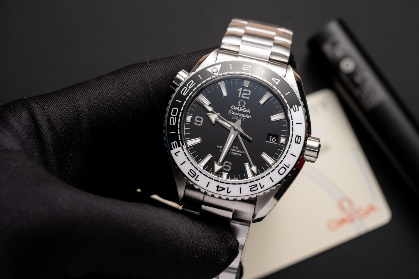 Omega Replica Watch Seamaster Planet Ocean 600m Black Dial 43.5mm