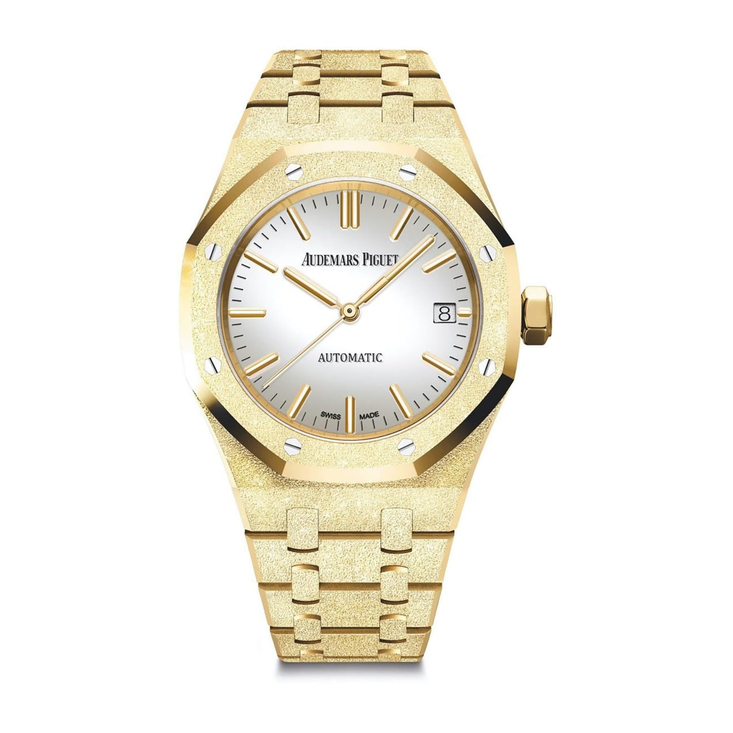 Audemars Piguet Replica Watch Royal Oak Frosted Gold Selfwinding(1:1 replica)