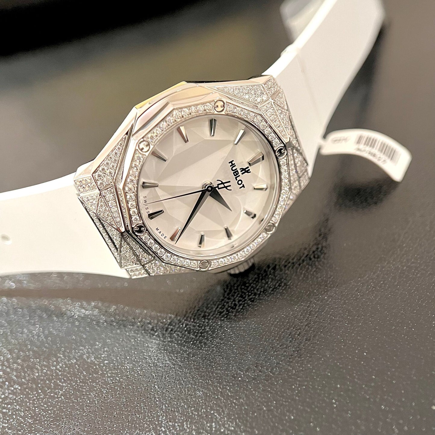 Hublot Replica 1:1 Watch Orlinski White Full Moissanite Diamond 40mm
