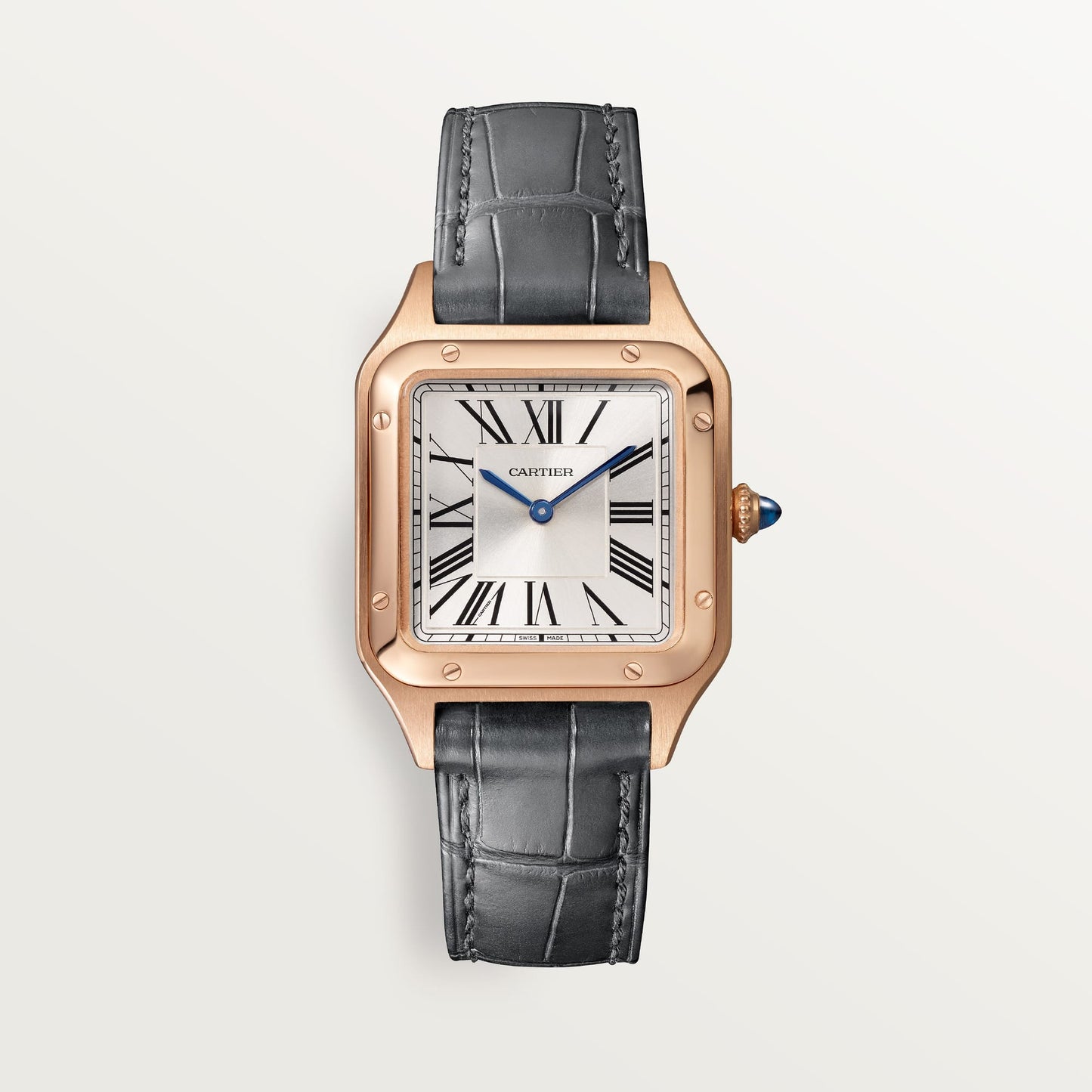 fake cartier watch Santos-Dumont small model high autonomy quartz movement(1:1 replica)