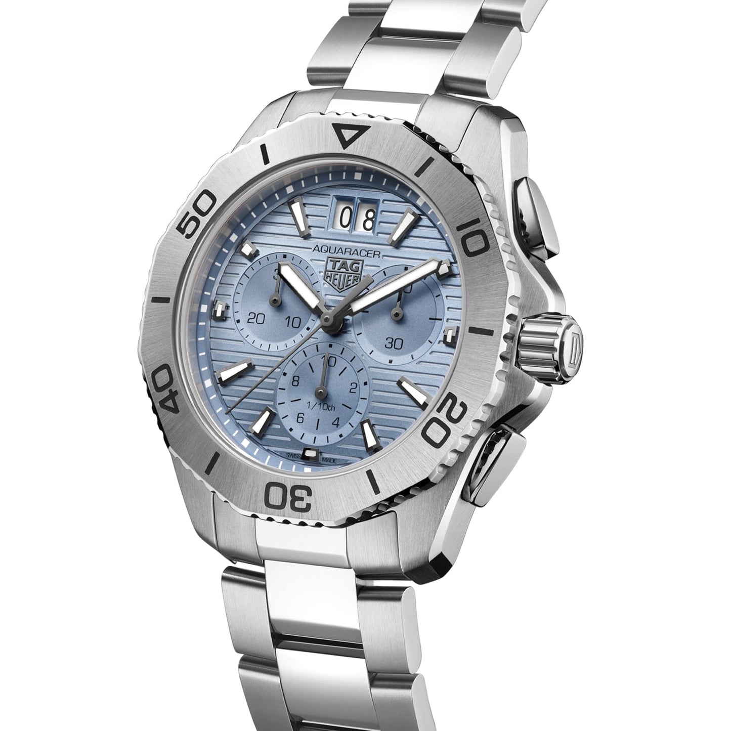 TAG Heuer Replica Watch Aquaracer Professional 200 Chronograph Quartz 40 mm Steel(1:1 replica)