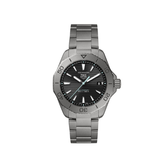 TAG Heuer Replica Watch Aquaracer Professional 200 Solargraph Solar Quartz 40 mm Titanium(1:1 replica)