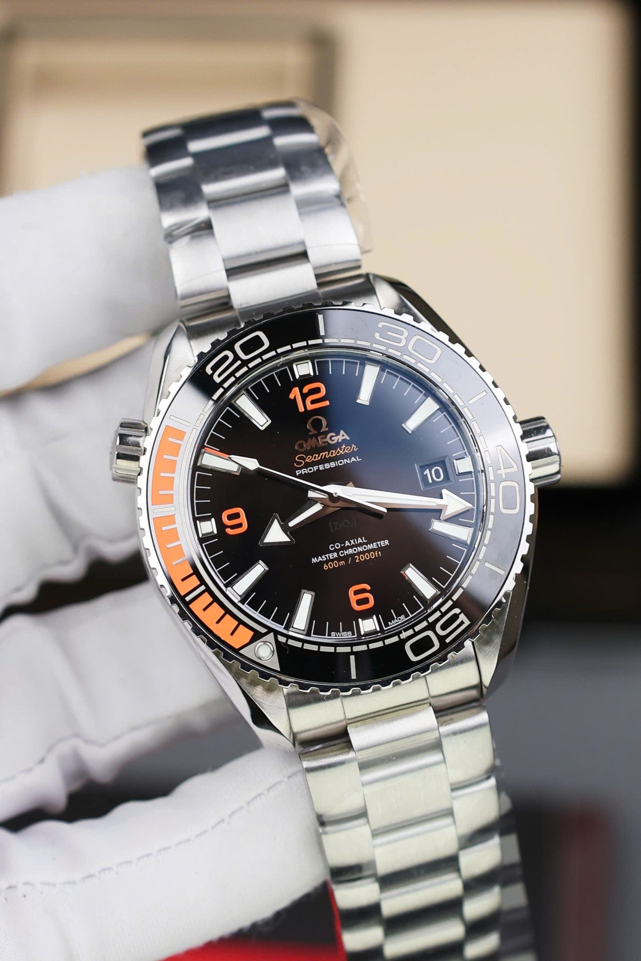 Omega Seamaster Best Replica Watch Planet Ocean Metal Wire 43.5mm