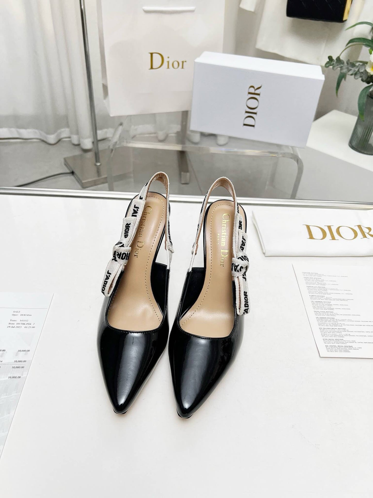 J Adior Slingback Pump