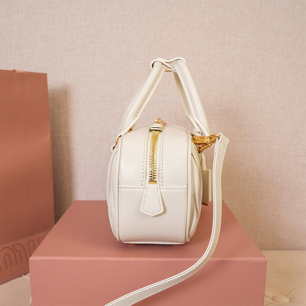 MIUMIU Medium Arcadie matelasse nappa Bag(HIGH-END GRADE)