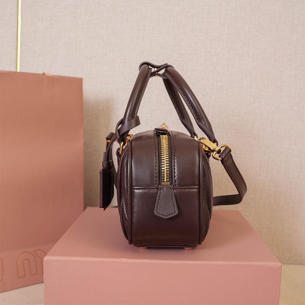 MIUMIU Medium Arcadie matelasse nappa Bag(HIGH-END GRADE)