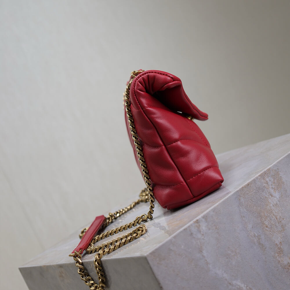 YSL Toy Puffer in lambskin