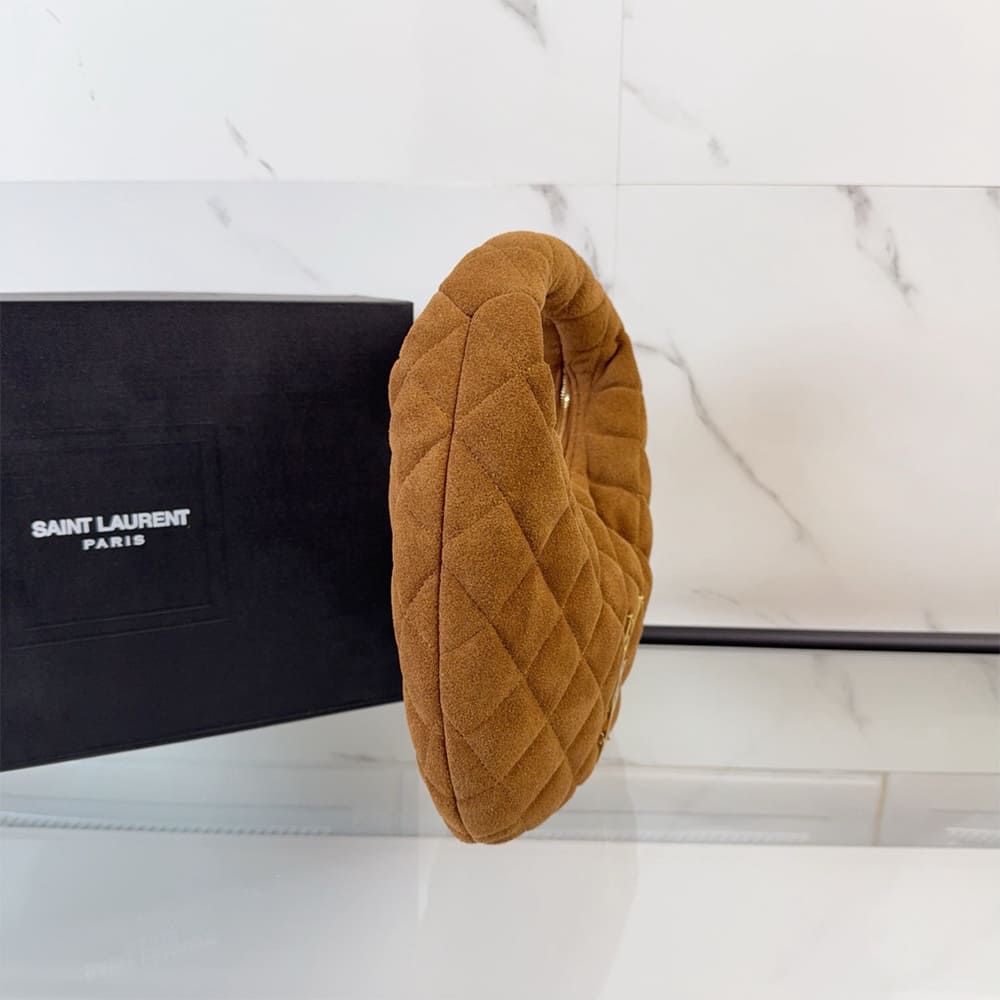 YSL ICARINO in quilted suede(HIGH-END GRADE)