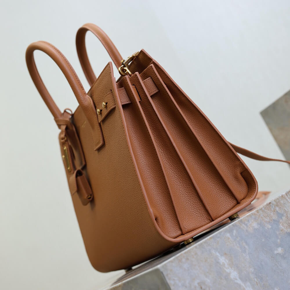 YSL SAC DE JOUR IN SUPPLE GRAINED LEATHER   SMALL(HIGH-END GRADE)