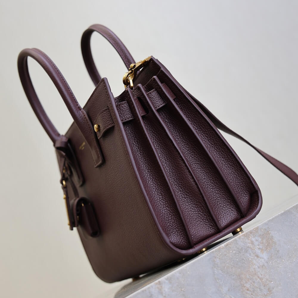 YSL SAC DE JOUR IN SUPPLE GRAINED LEATHER   BABY(HIGH-END GRADE)