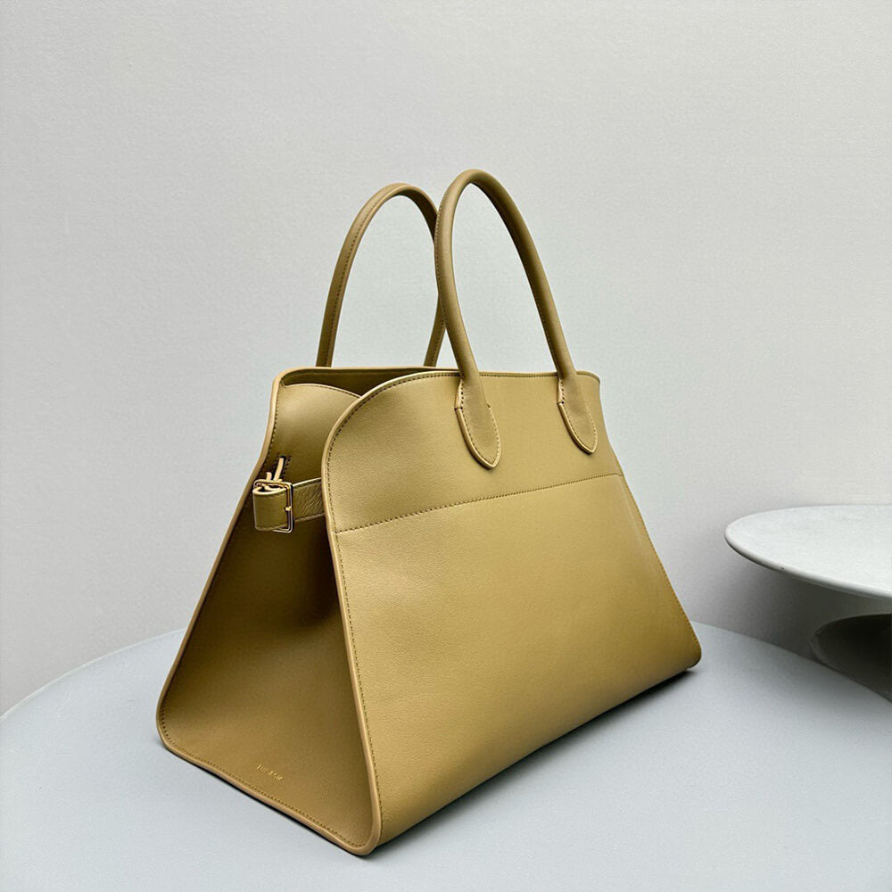THE ROW  Soft Margaux 15 leather bag(High-end Grade)