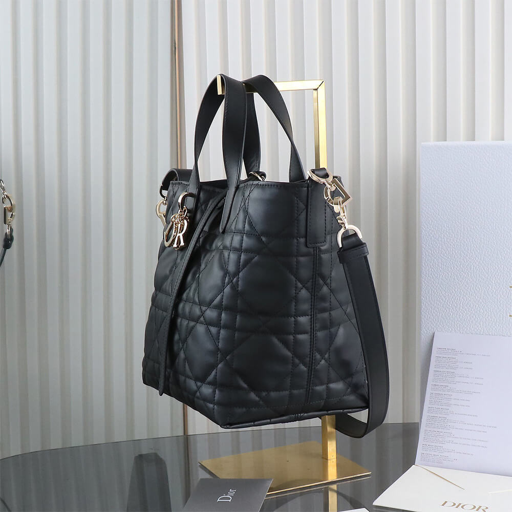 Medium Dior Toujours Vertical Tote Bag(high-end grade)
