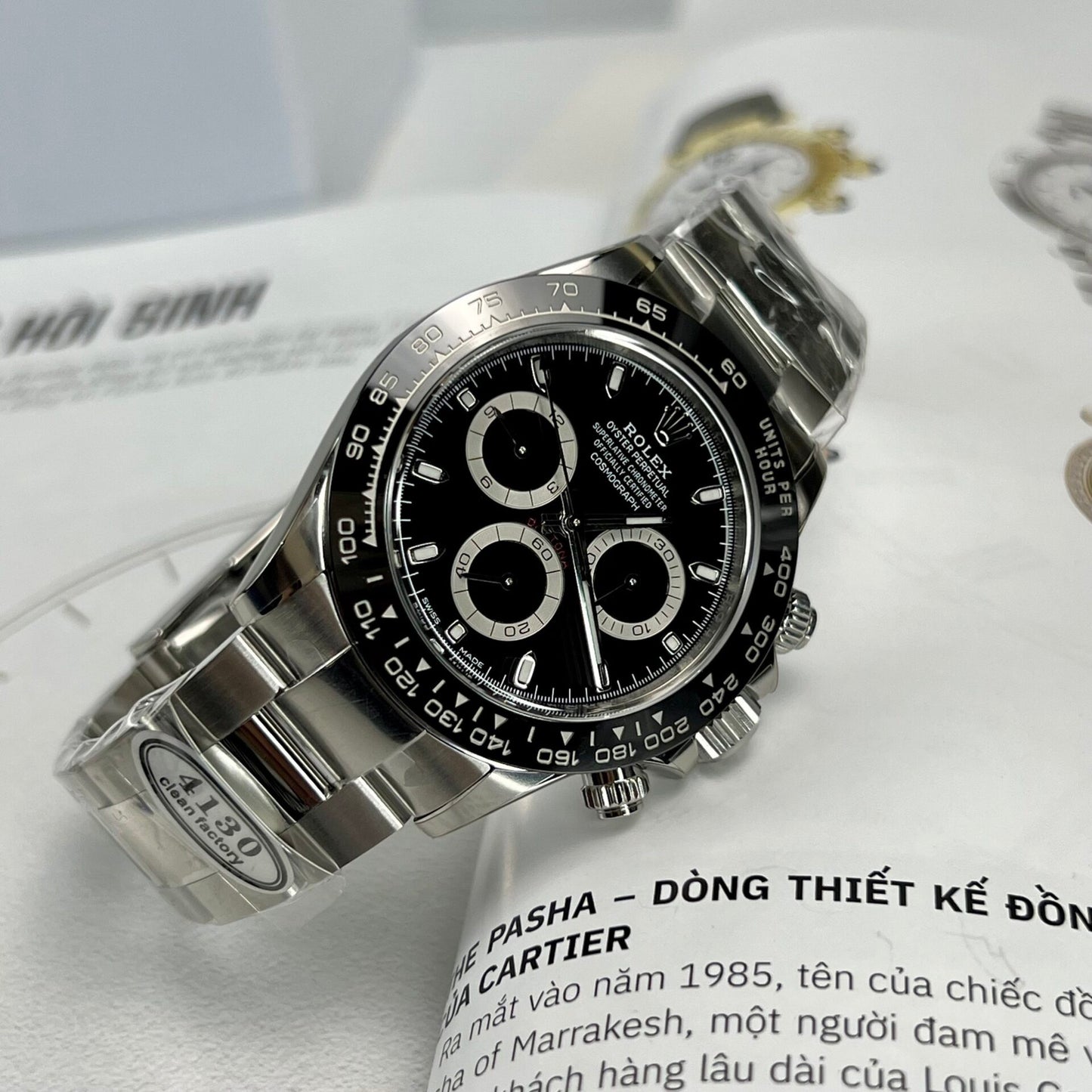 Rolex Daytona 116500LN Godzilla Replica 1:1 Watch Clean Factory 40mm