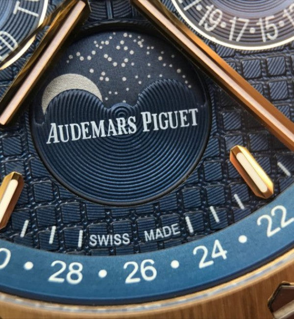 Replica Audemars Piguet JF Royal Oak 41mm 26574 YG Blue Textured Dial A5134