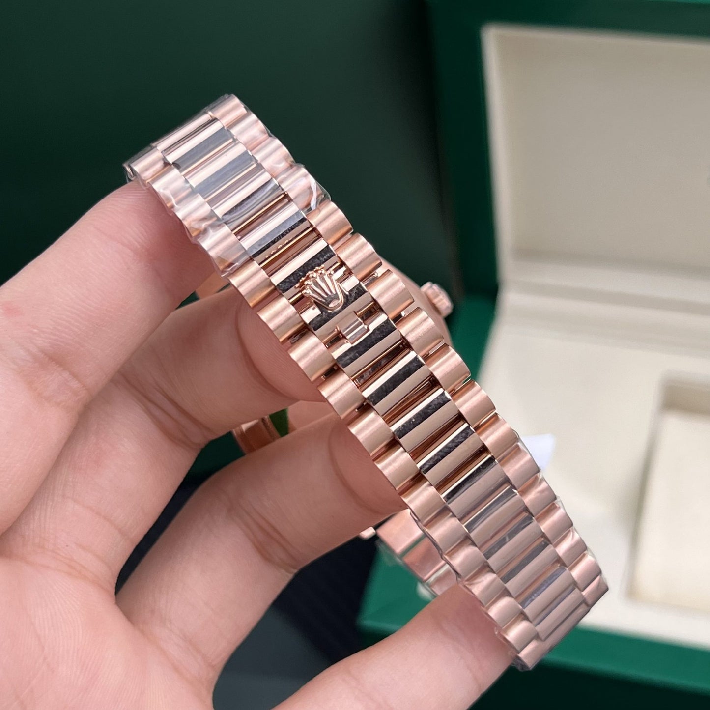 Rolex Replica Watch Day-Date Gold Wrapped Weight 175gram GM Factory 40mm