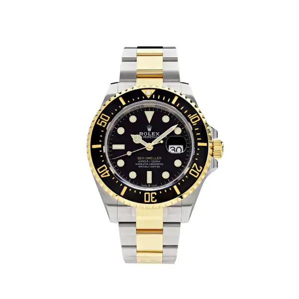 Rolex Sea-Dweller In Two-Tone  Rolesor  Steel And Yellow Gold Replica