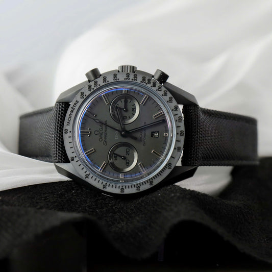 Omega Replica Watch Speedmaster Black Ceramic OM Factory 44mm