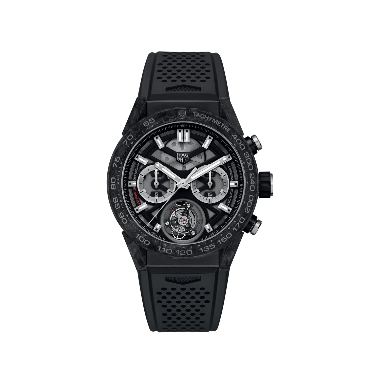 TAG Heuer Replica Watch Carrera Chronograph Tourbillon Automatic 45 mm Titanium Carbon(1:1 replica)