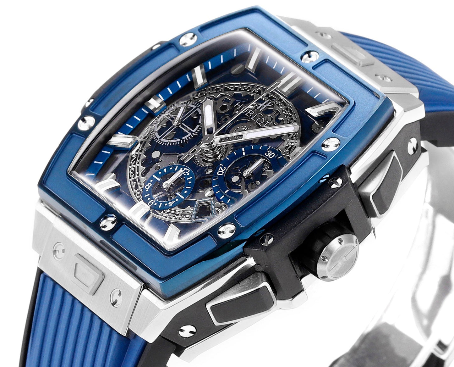 Hublot Spirit of Big Bang Textured Rubber Strap(1:1 replica)
