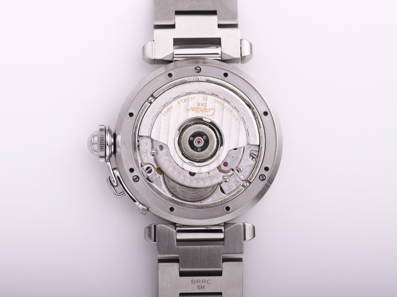 Cartier Pasha Diamonds W31074M7 Ladies Automatic - White(1:1 replica)