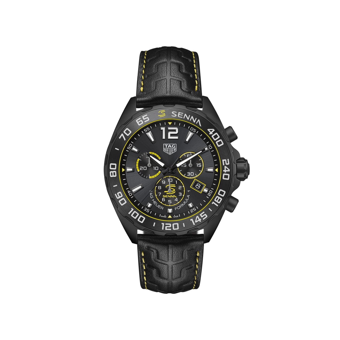 TAG Heuer Replica Watch Formula 1 Senna Quartz 43 mm Steel(1:1 replica)