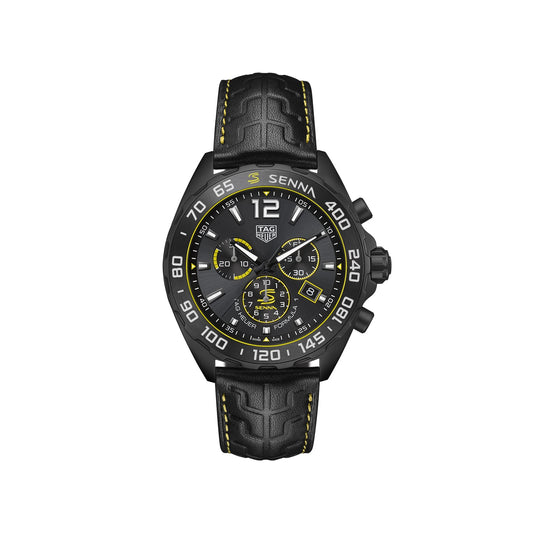 TAG Heuer Replica Watch Formula 1 Senna Quartz 43 mm Steel(1:1 replica)