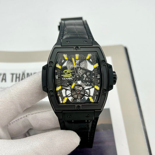 Hublot Replica Watches MP-06 Tourbillon Ceramic Black 45mm