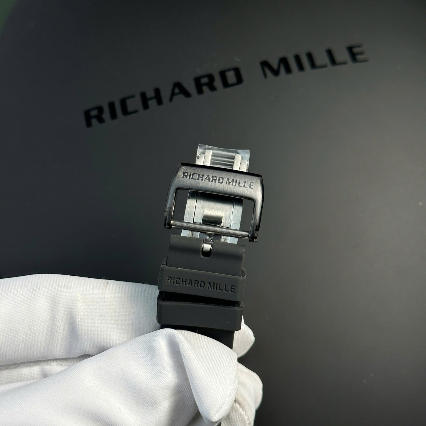 Richard Mille Replica Watch RM055 Black Ceramic Rubber Strap BBR Factory 42,7 49,9mm