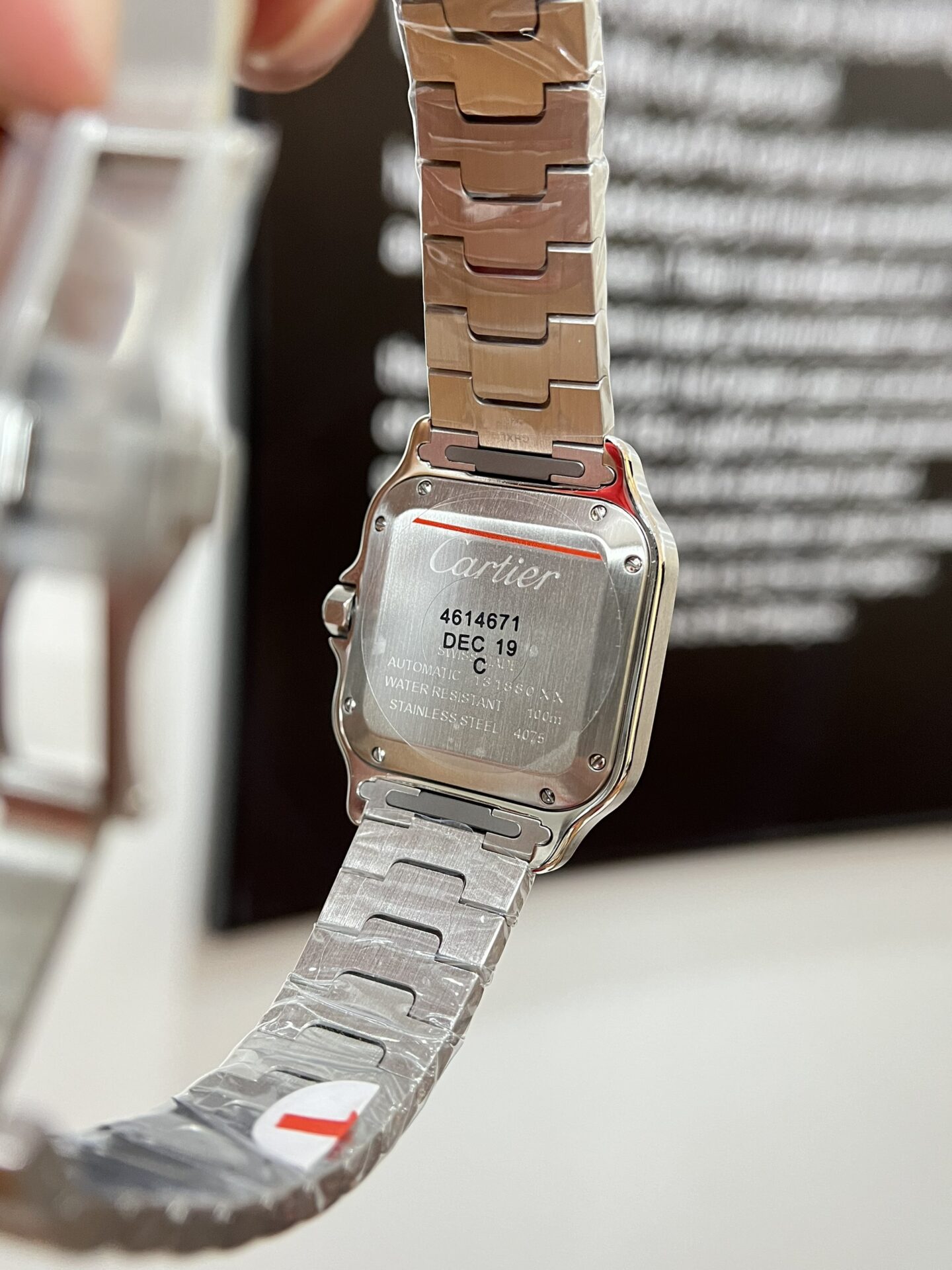 Cartier Santos WSSA0029 Replica 1:1 Watch BV Factory 35mm