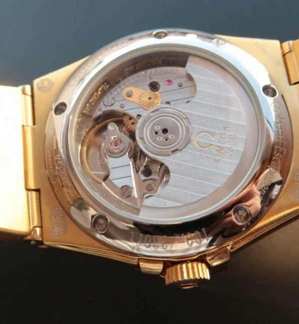 Replica Omega V6 Constellation YG Dial Diamonds Bezel   Markers YG Bracelet A2500