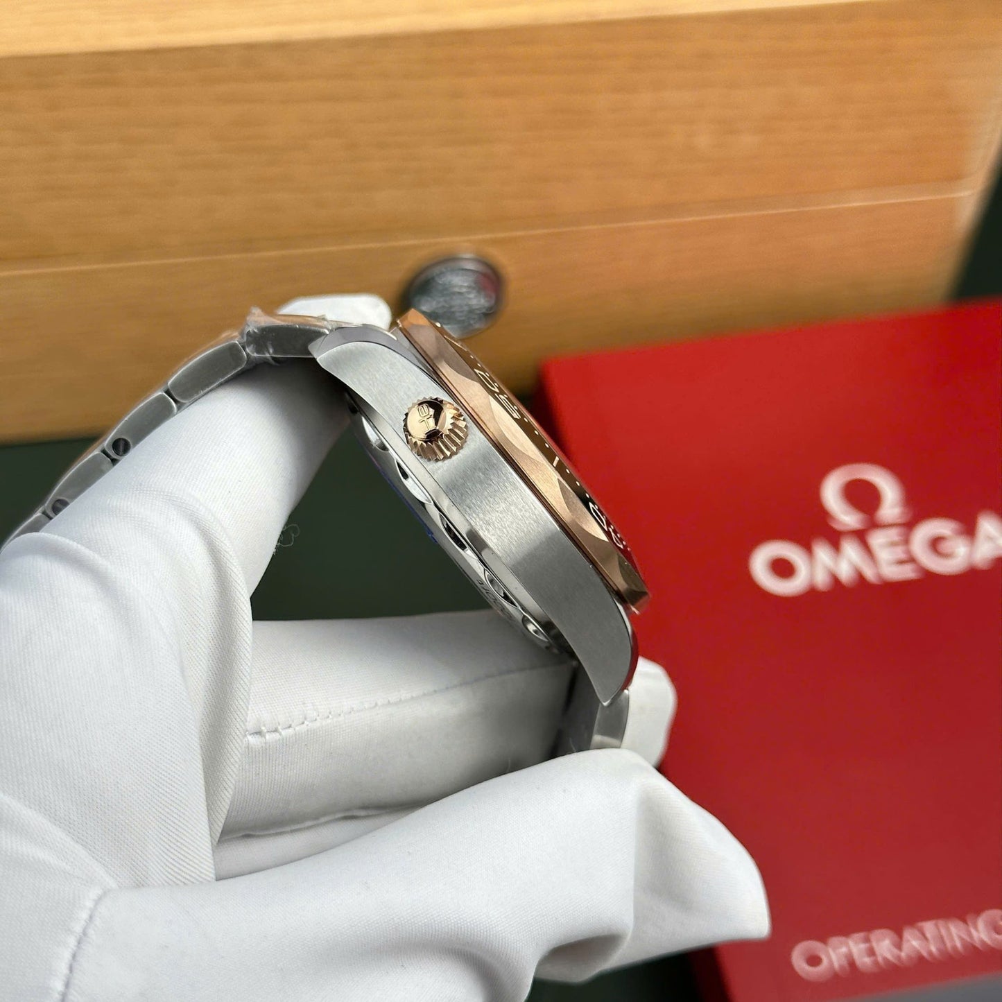 Omega Seamaster Diver 300M Chronograph Replica Watches Black Dial N1 Factory 44mm