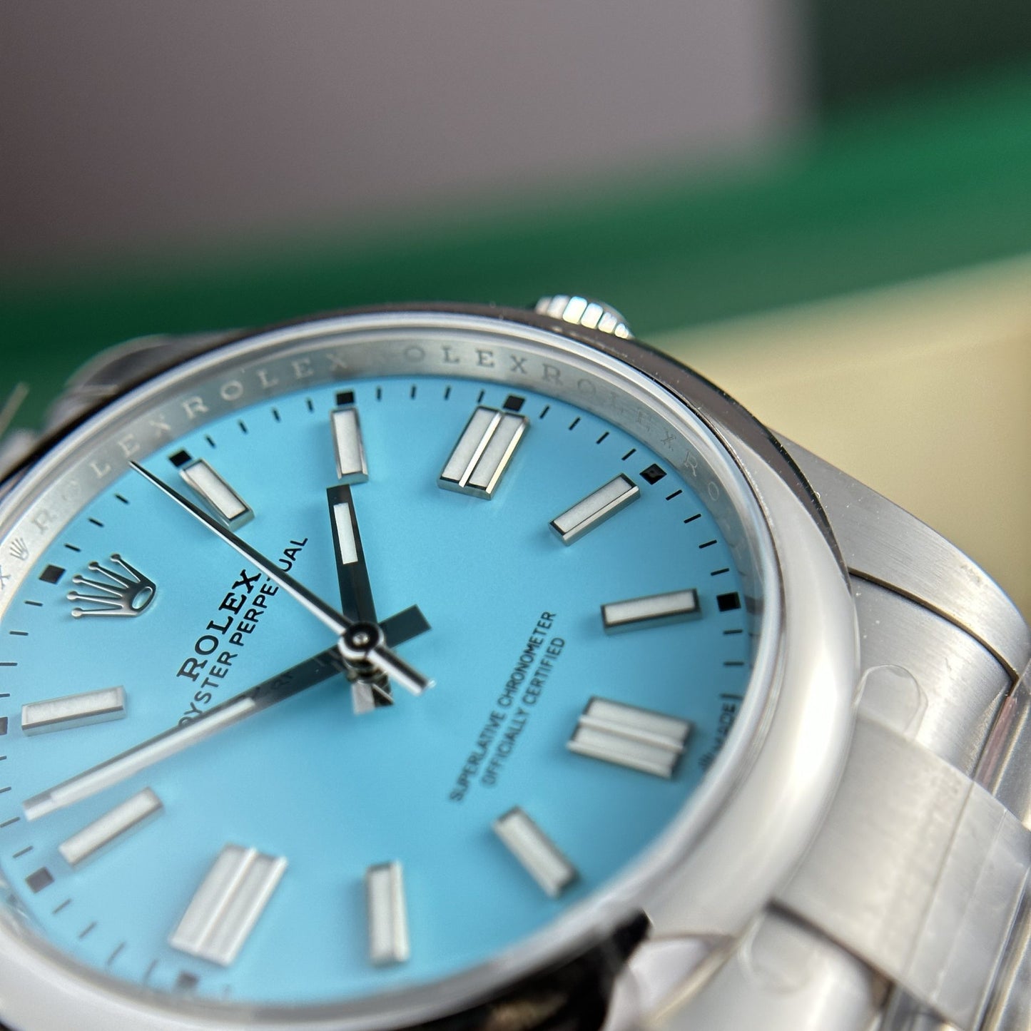 Rolex Replica Watches Oyster Perpetual 124300 Ice Dial Clean Factory 41mm
