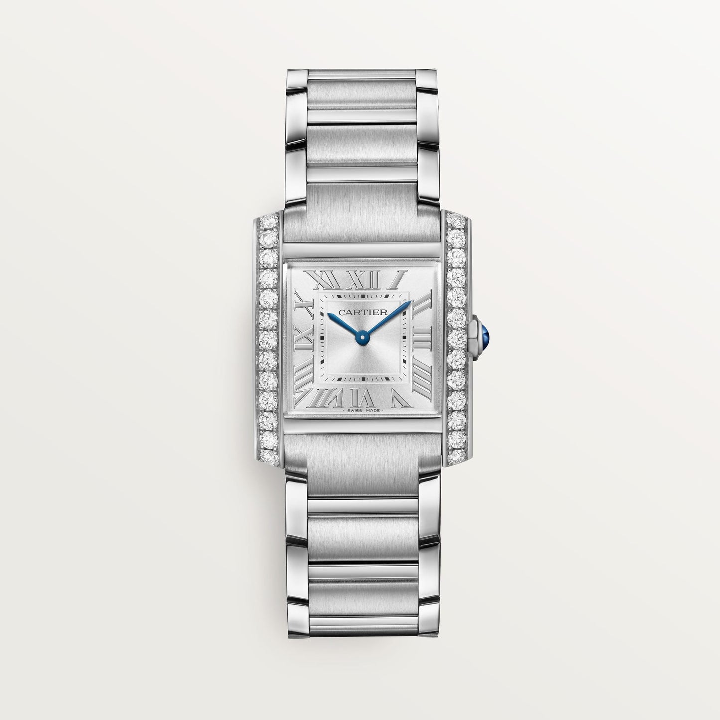 fake cartier watch Tank Francaise medium model quartz movement(1:1 replica)