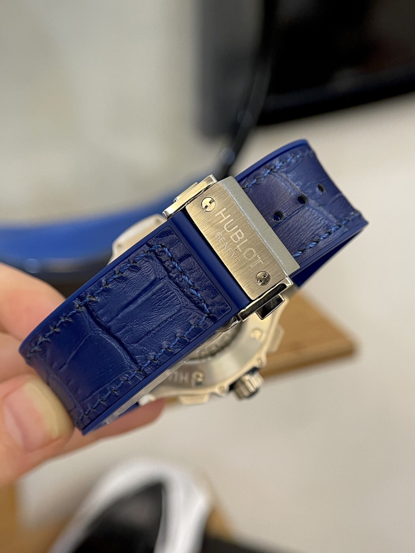 Hublot Replica Watch Big Bang Chronograph Blue 44mm