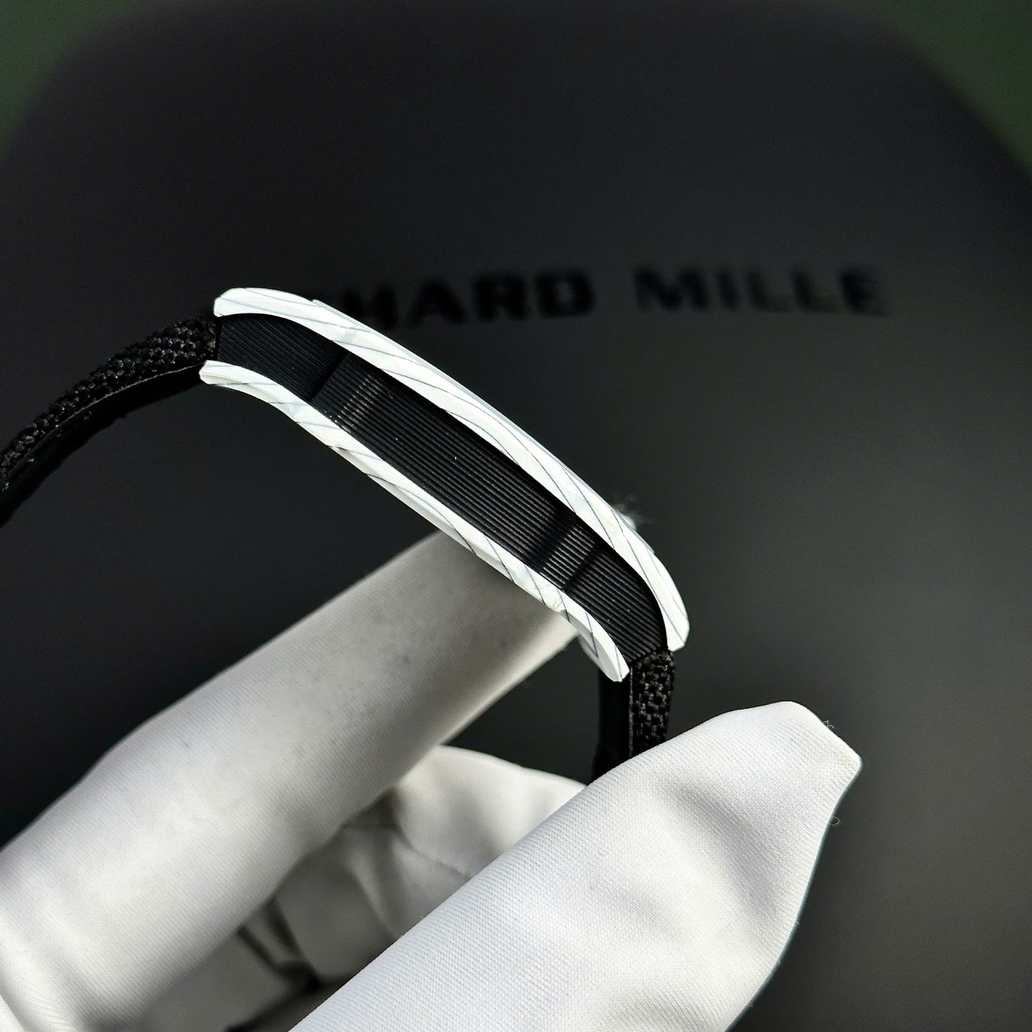 Richard Mille RM27-05 Rafael Nadal Replica Watch White Carbon Case 37.25¡Á47.25mm