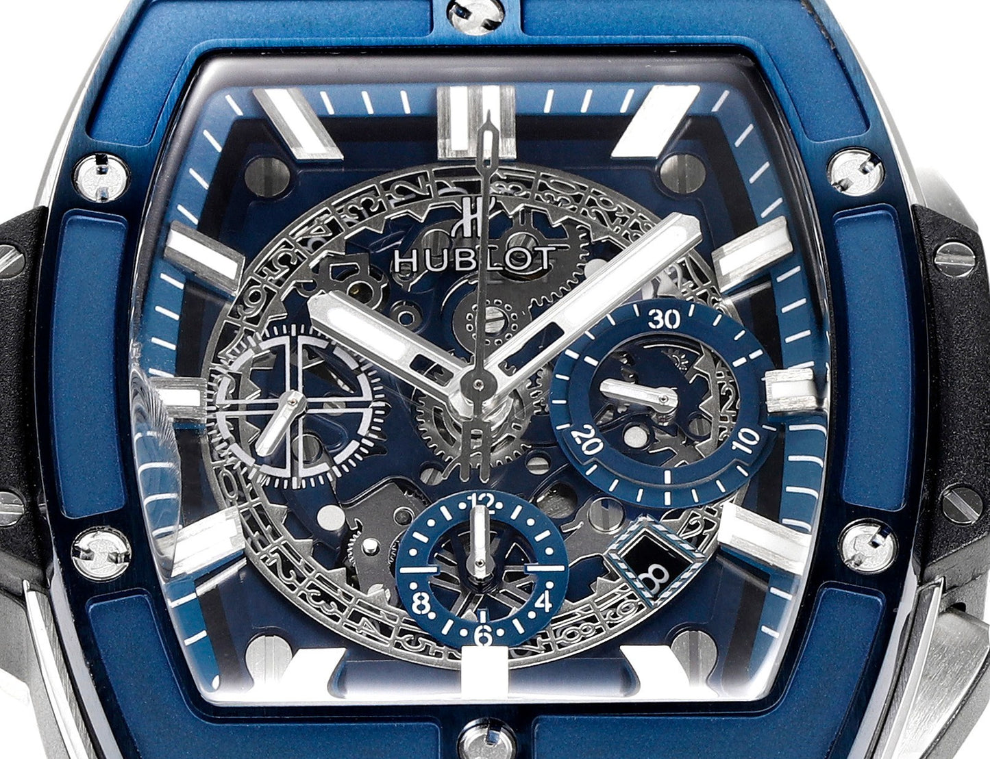Hublot Spirit of Big Bang Textured Rubber Strap(1:1 replica)