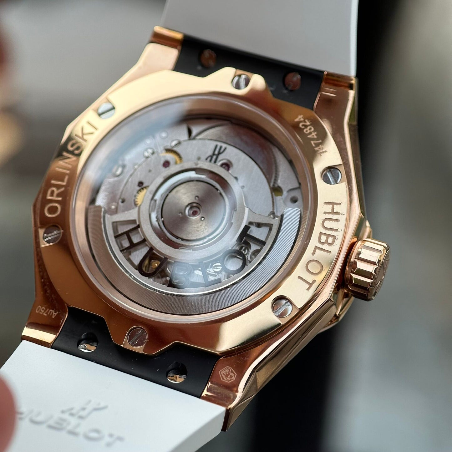 Hublot Replica Watch Orlinski King Gold White Dial APS Factory 40mm