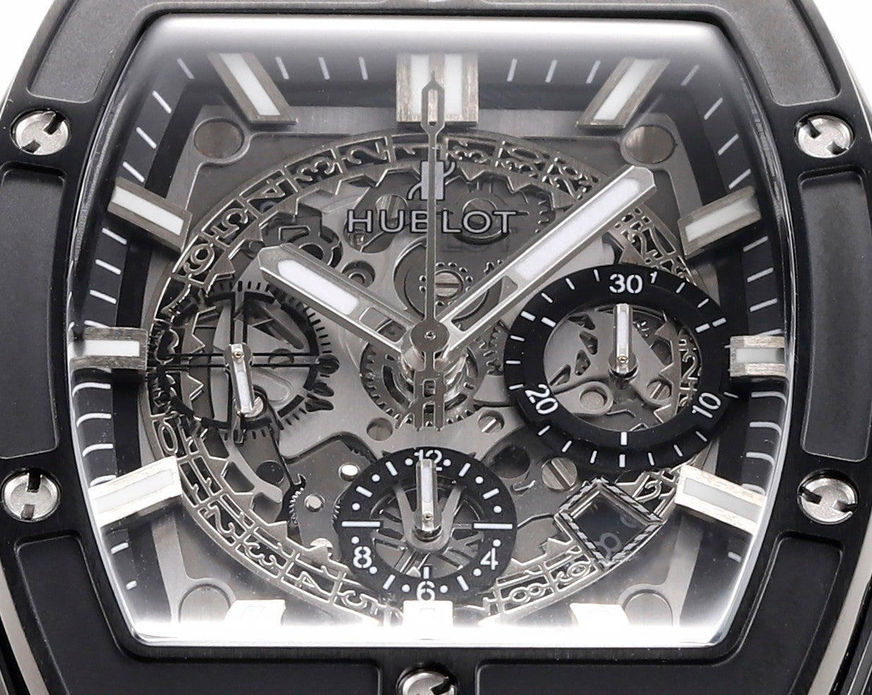 Hublot Spirit of Big Bang Textured Rubber Strap(1:1 replica)