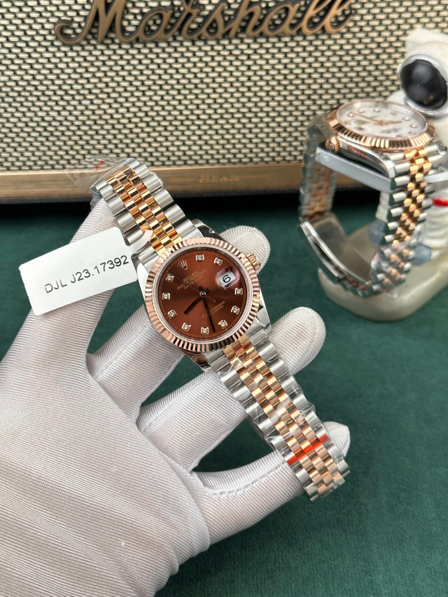 Rolex Replica 11 Watch DateJust Rose Gold Chocolate Dial GM Factory 36mm