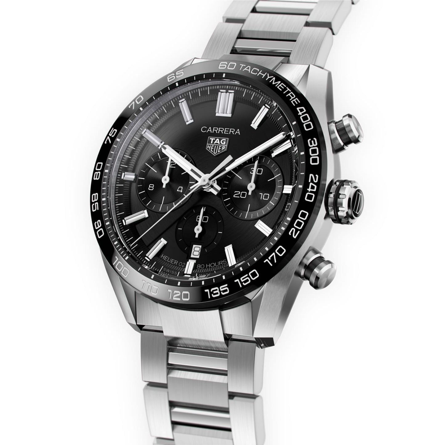 TAG Heuer Replica Watch Carrera Chronograph Automatic 44 mm Steel & Ceramic(1:1 replica)