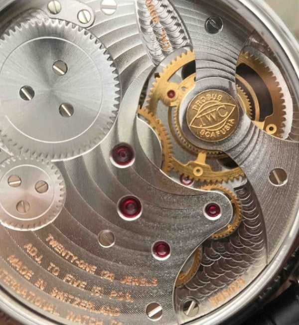 Replica IWC AZ Portuguese Tourbillon White Dial Blue Markers