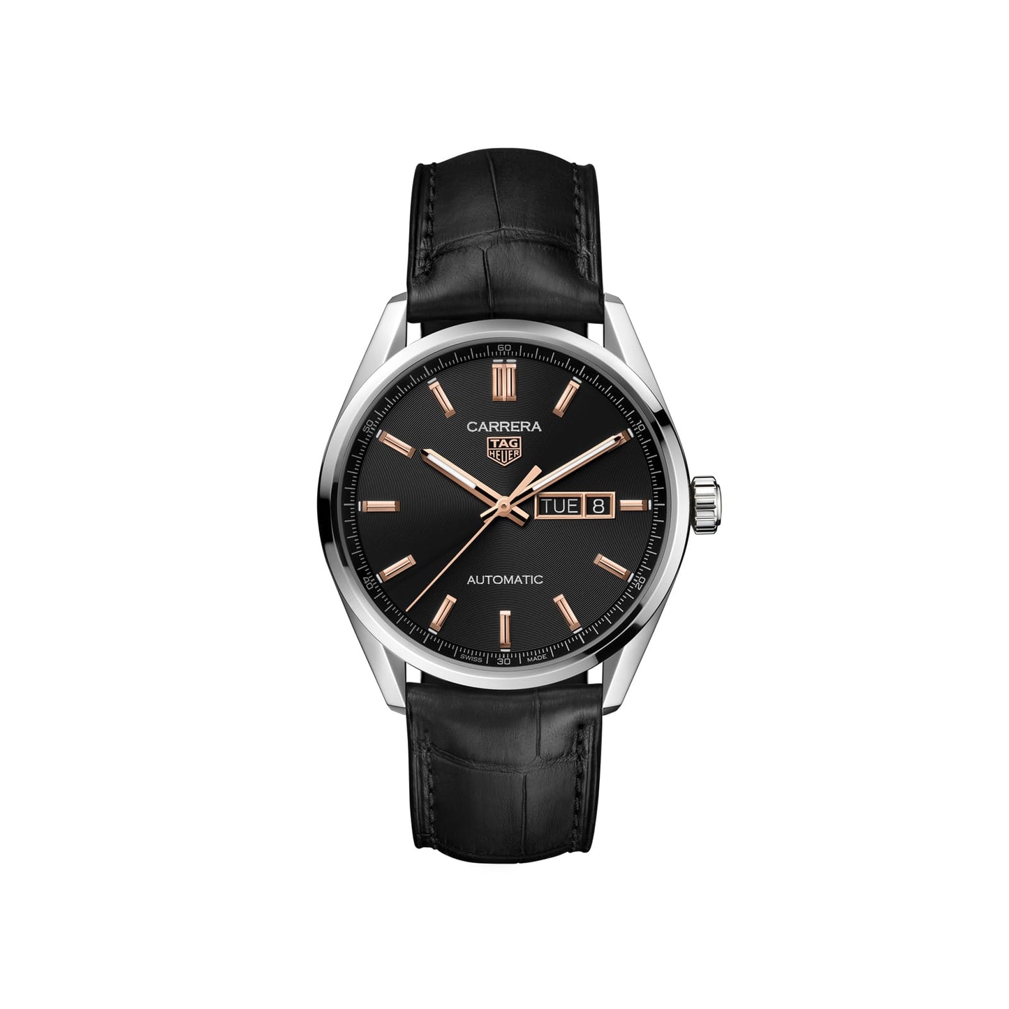 TAG Heuer Replica Watch Carrera Day-Date Automatic 41 mm Steel(1:1 replica)