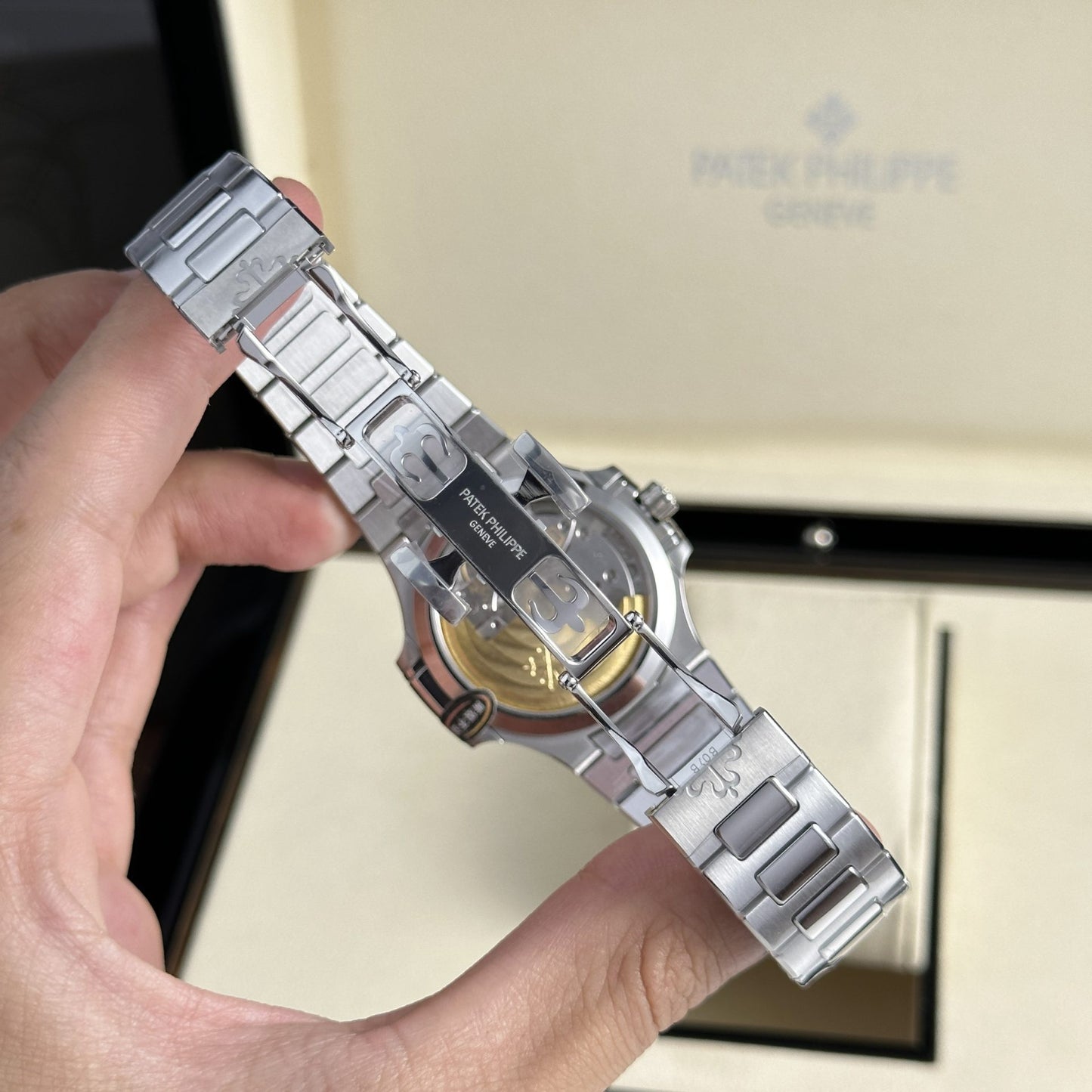 Patek Philippe Replica 1:1 Watch Nautilus 7118 Blue Dial With Stone 3K Factory 35.2mm