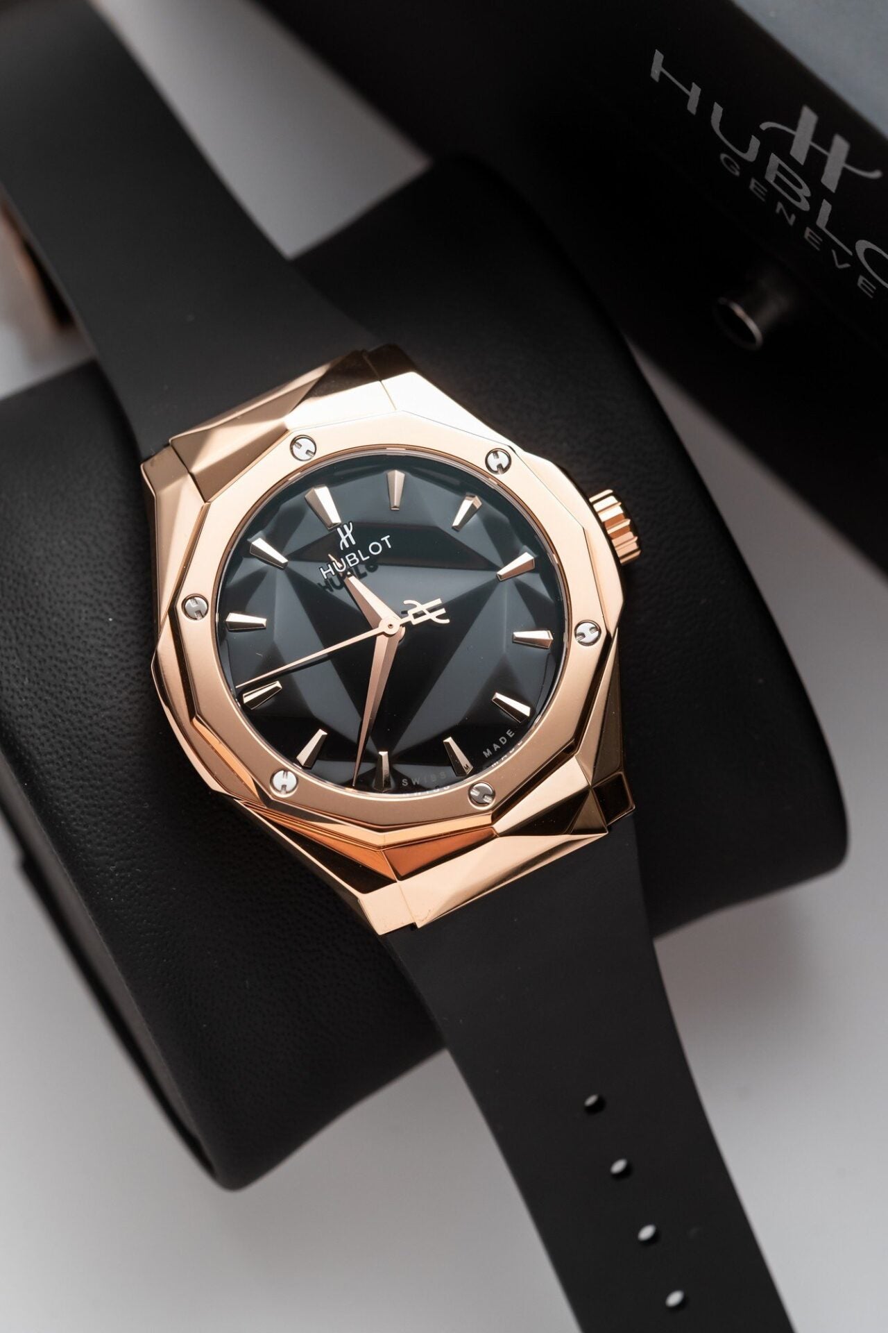 Hublot Orlinski King Gold Replica 1:1 Watch Black APS 40mm
