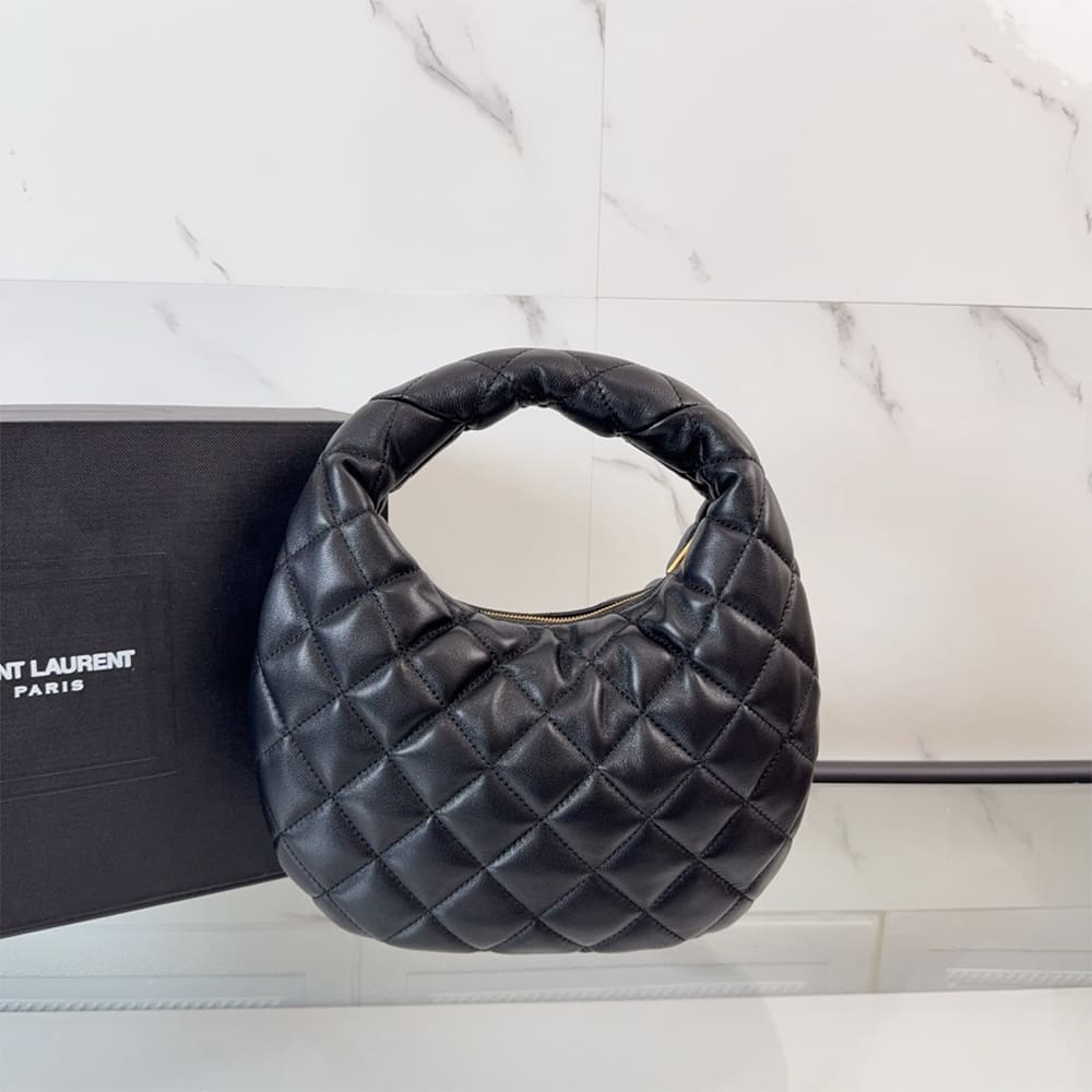YSL ICARINO in quilted nappa(HIGH-END GRADE)