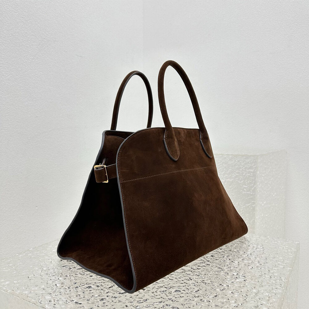 THE ROW Soft Margaux 15 sued bag(High-end Grade)