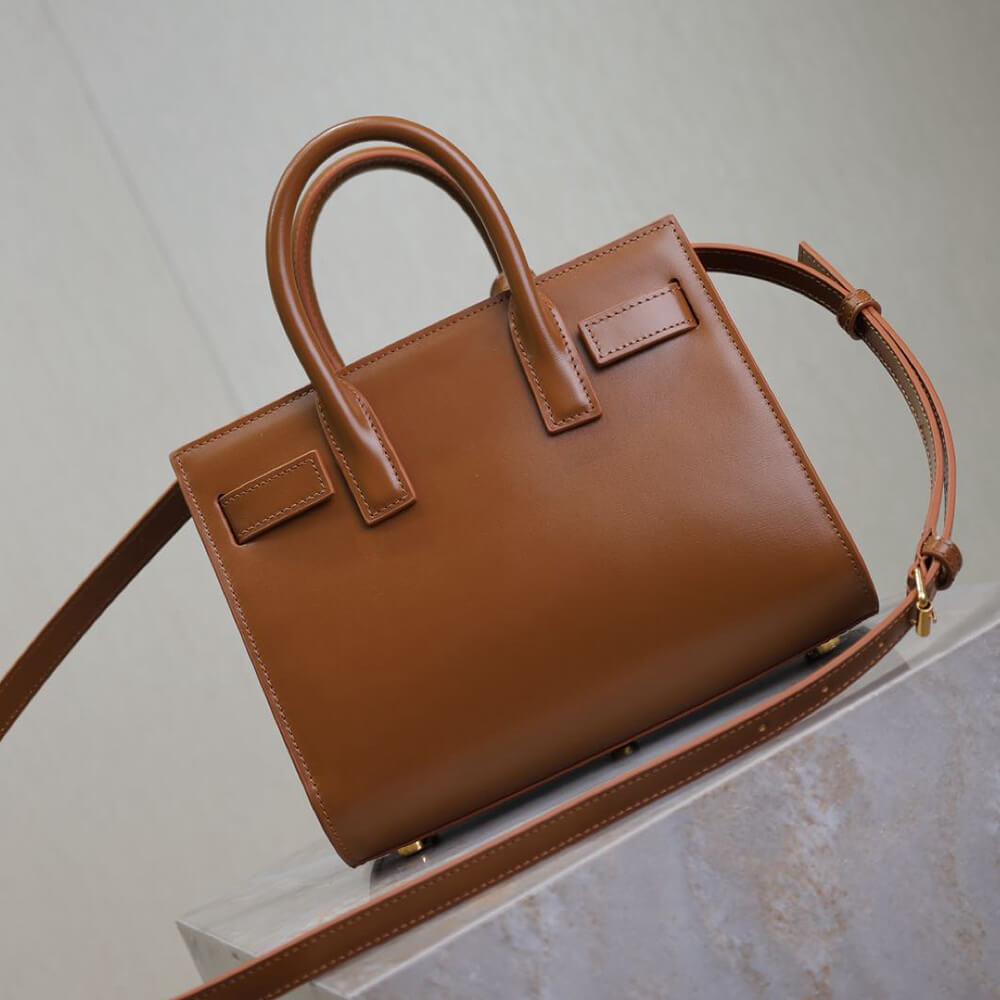 YSL SAC DE JOUR IN SMOOTH LEATHER   NANO(HIGH-END GRADE)